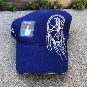 SAN MANUEL INDIAN BINGO CASINO 25 Years Baseball Hat Men's Cap Blue Cotton​​​​​​
